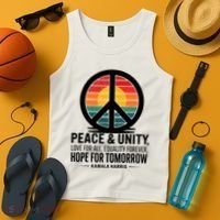 Peace Unity Love For All Equality Forever Hope For Tomorrow Tank Top thumb 4