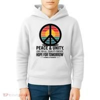 Peace Unity Love For All Equality Forever Hope For Tomorrow Kids Hoodie thumb 4