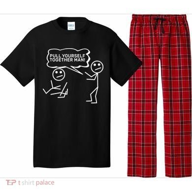 Pull Yourself Together Man Pajama Set