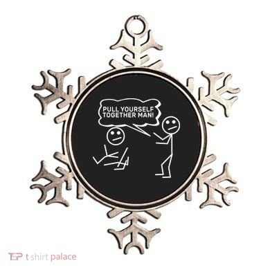 Pull Yourself Together Man Ornament