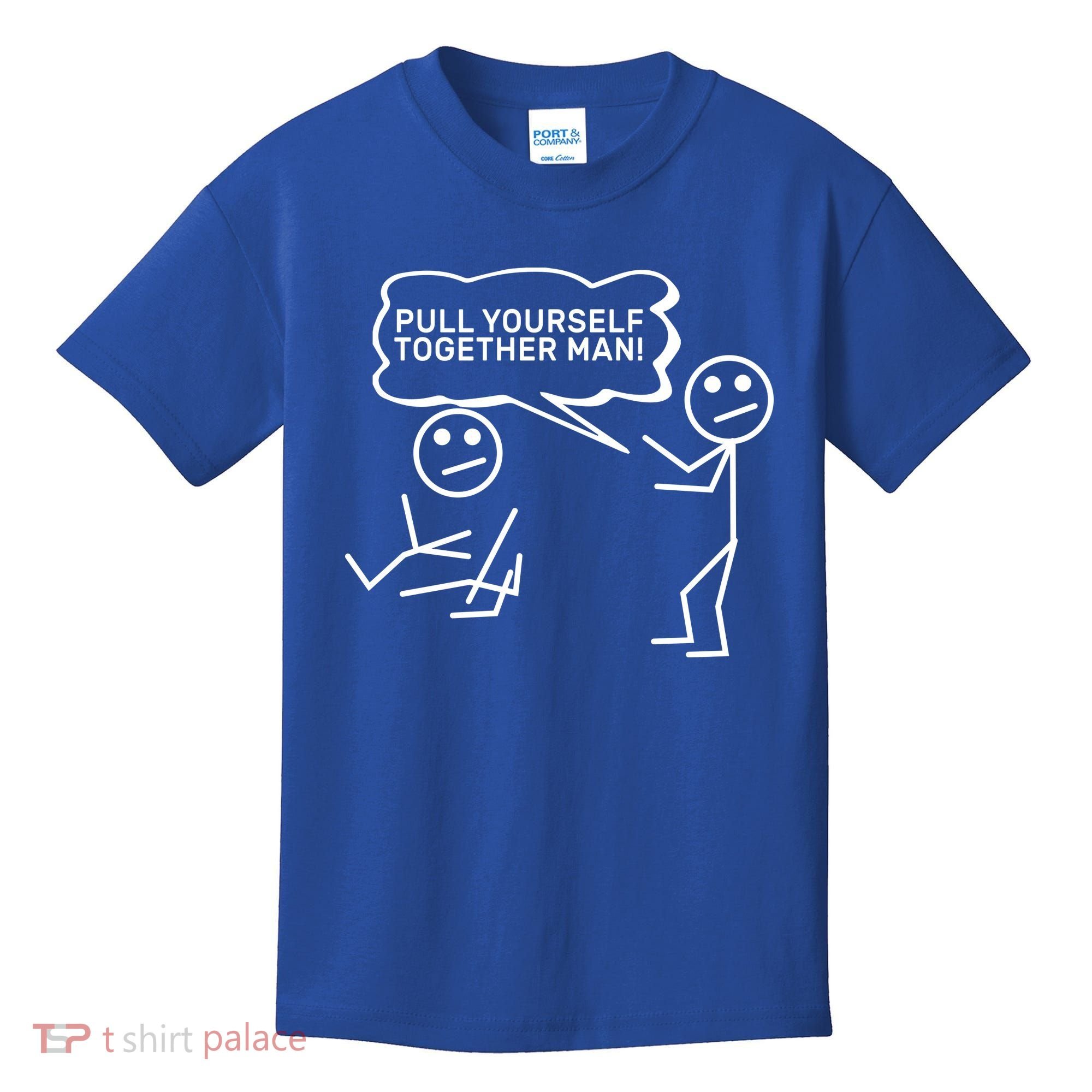 Pull Yourself Together Man Kids T-Shirt