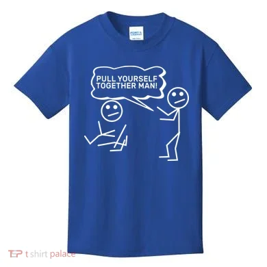 Pull Yourself Together Man Kids T-Shirt