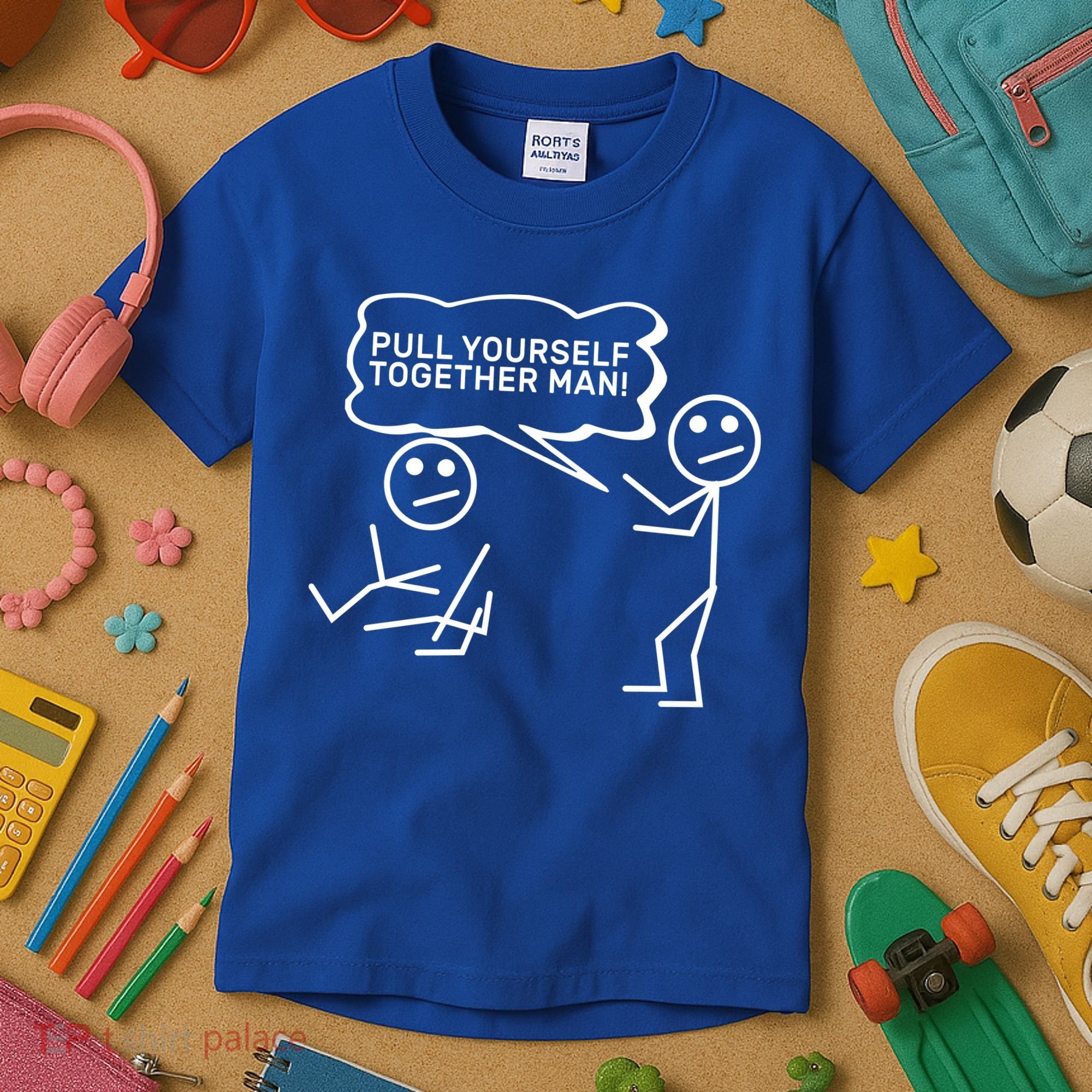 Pull Yourself Together Man Kids T-Shirt