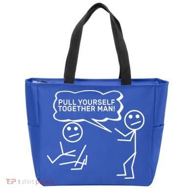 Pull Yourself Together Man Tote Bag
