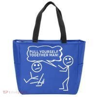 Pull Yourself Together Man Tote Bag thumb 0