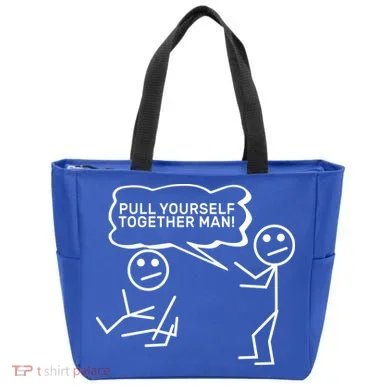 Pull Yourself Together Man Tote Bag