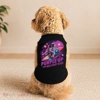 Purple Up Military Astronaut Rocket Space Military Doggie Tank thumb 2