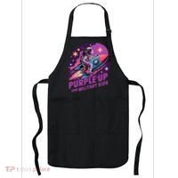 Purple Up Military Astronaut Rocket Space Military Apron thumb 0