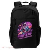 Purple Up Military Astronaut Rocket Space Military Backpack thumb 0