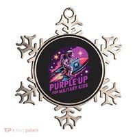 Purple Up Military Astronaut Rocket Space Military Ornament thumb 0
