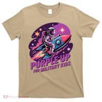 Purple Up Military Astronaut Rocket Space Military T-Shirt thumb 0