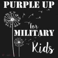 Purple Up Military Child Women's Hoodie thumb 2