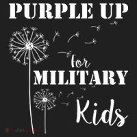Purple Up Military Child Tumbler thumb 3
