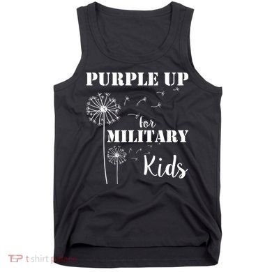 Purple Up Military Child Tank Top