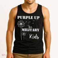 Purple Up Military Child Tank Top thumb 3