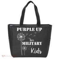 Purple Up Military Child Tote Bag thumb 0