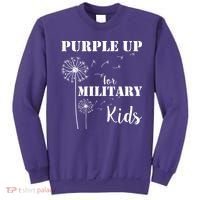 Purple Up Military Child Sweatshirt thumb 0