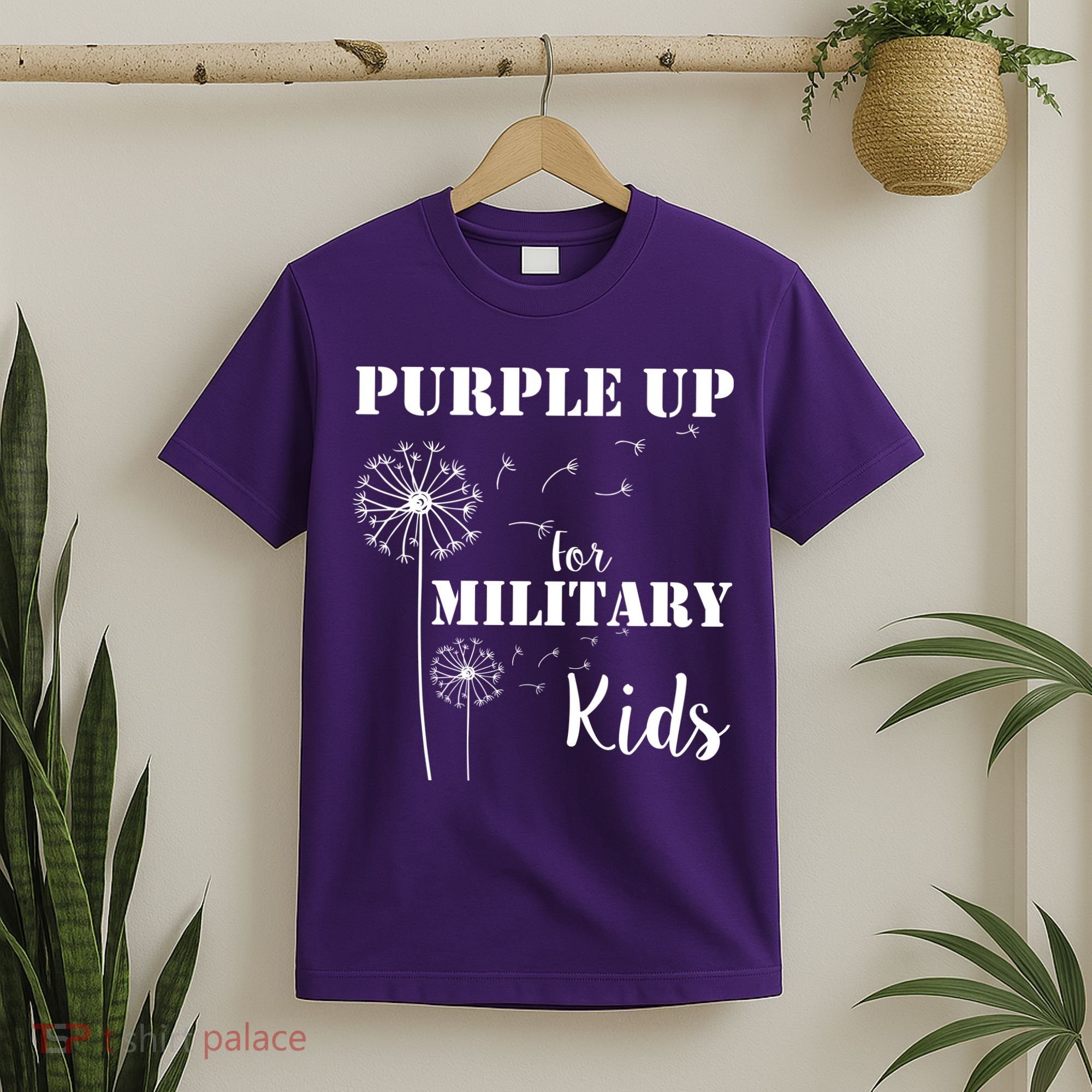 Purple Up Military Child T-Shirt