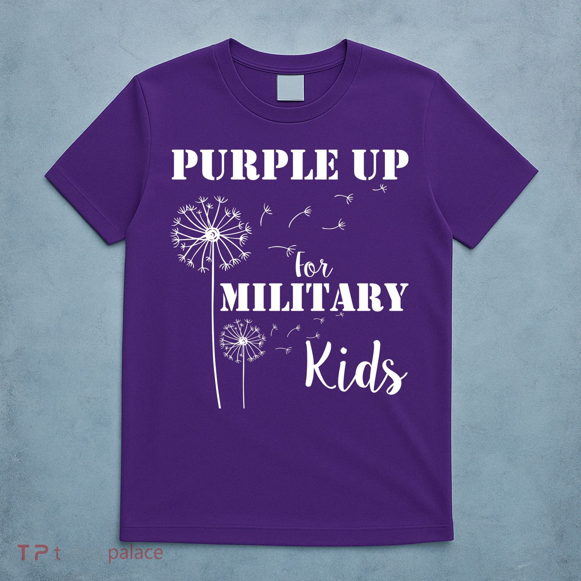 Purple Up Military Child T-Shirt