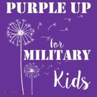 Purple Up Military Child Mousepad thumb 1