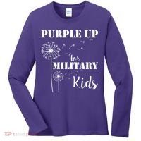 Purple Up Military Child Women's Long Sleeve Shirt thumb 0