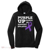 Purple UP March 26 Support Epilepsy Awareness Day Women's Hoodie thumb 0