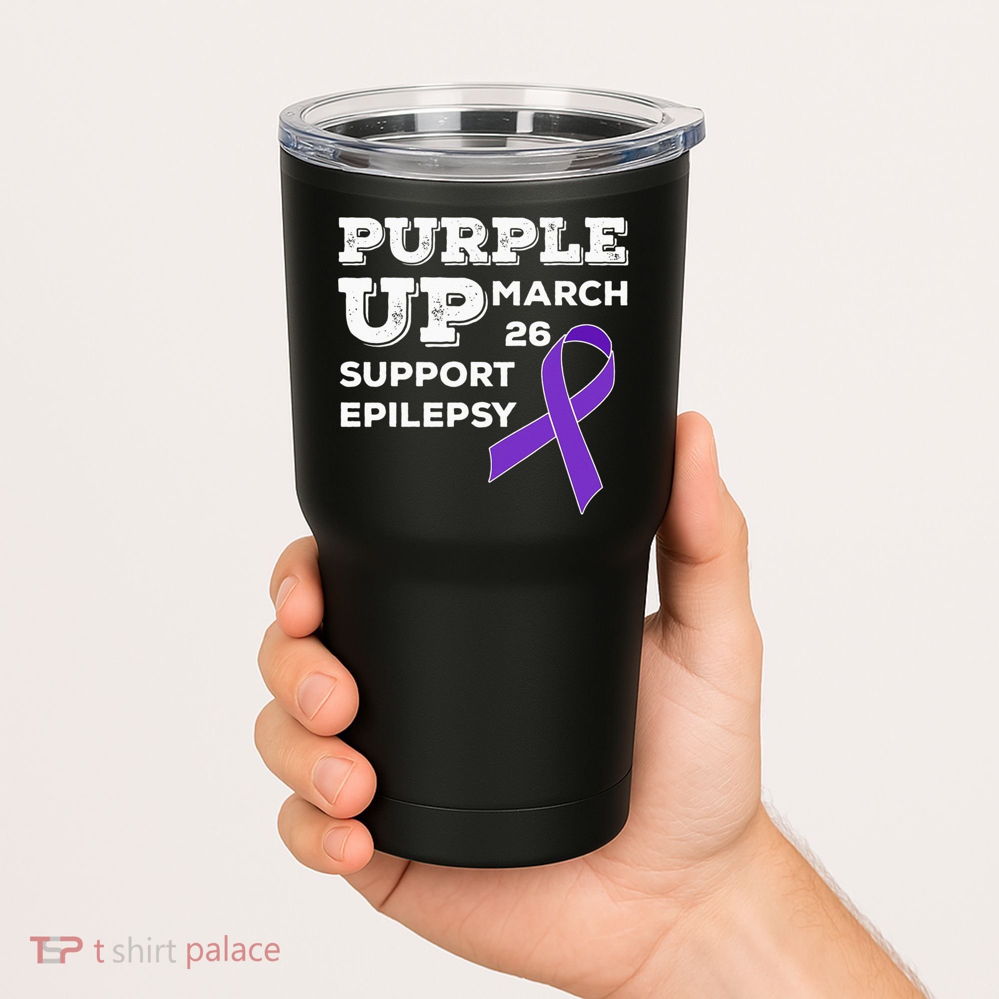 Purple UP March 26 Support Epilepsy Awareness Day Tumbler
