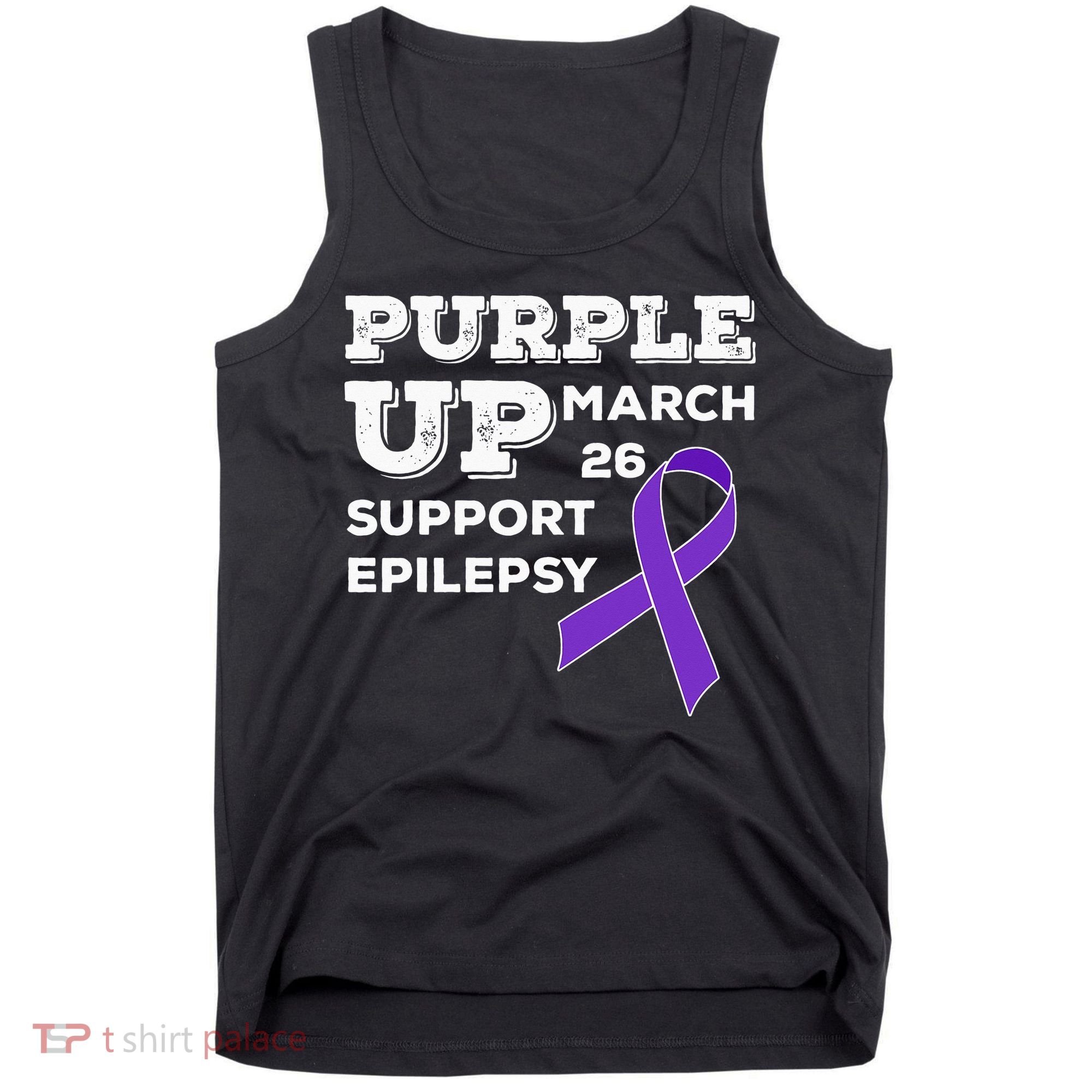 Purple UP March 26 Support Epilepsy Awareness Day Tank Top
