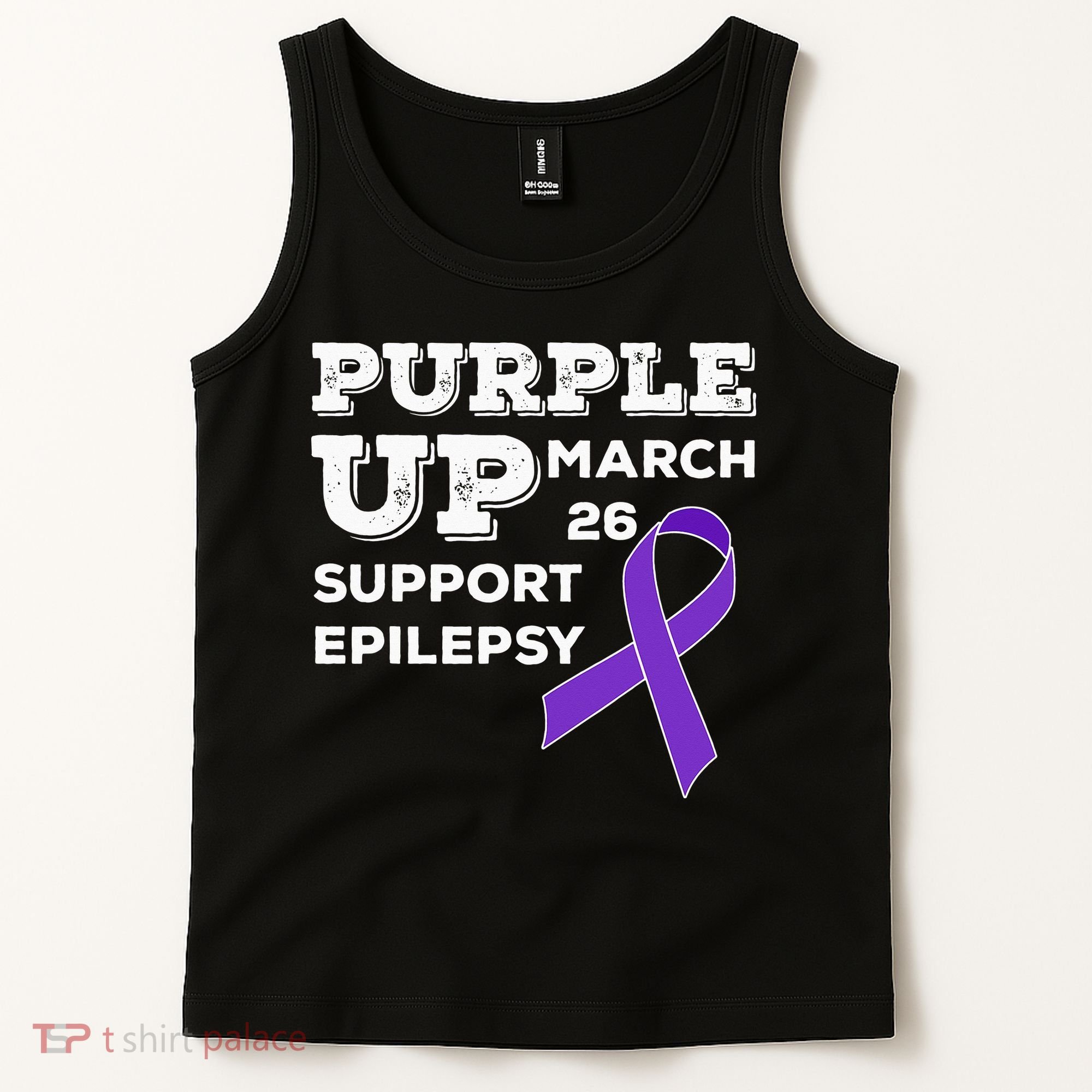 Purple UP March 26 Support Epilepsy Awareness Day Tank Top