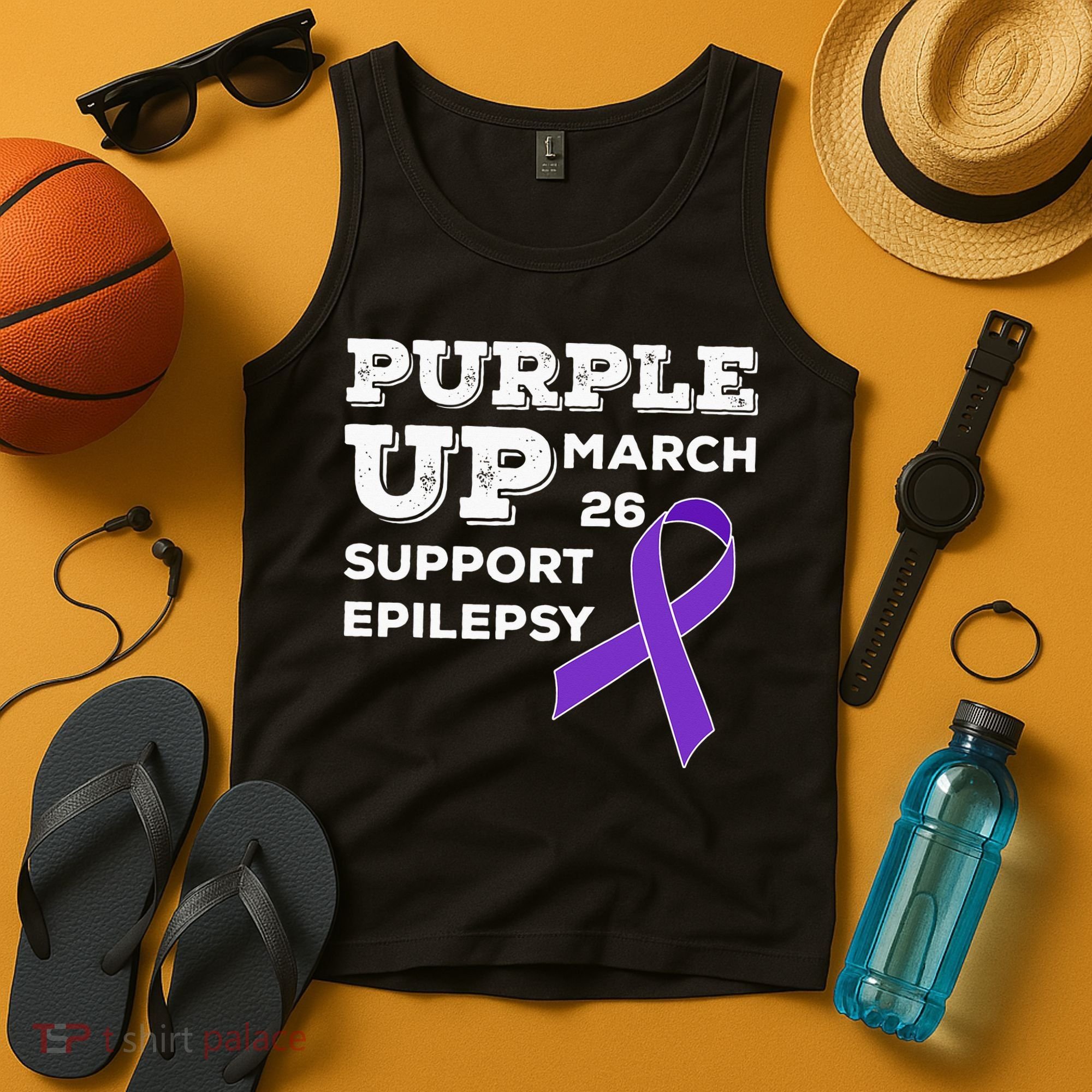 Purple UP March 26 Support Epilepsy Awareness Day Tank Top