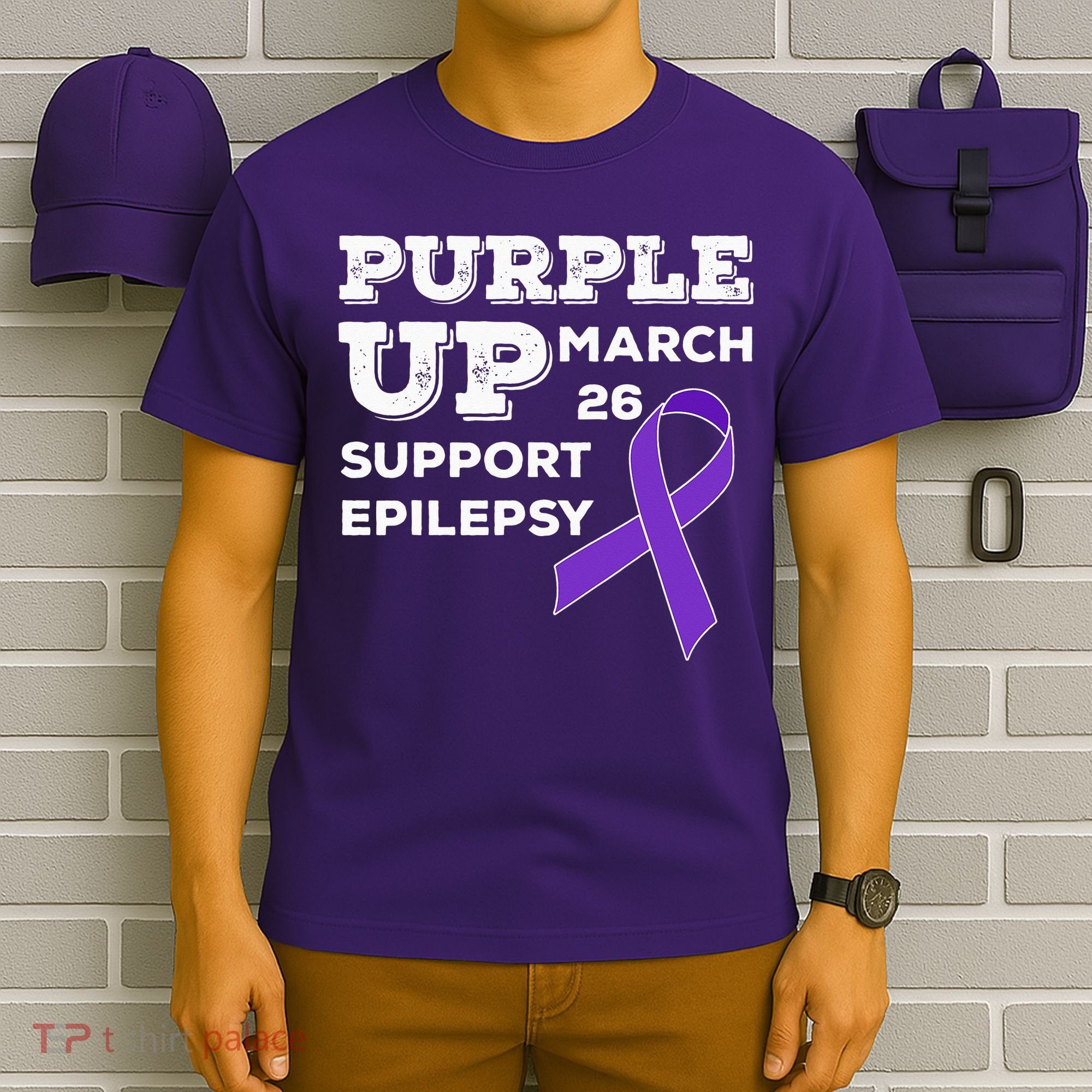 Purple UP March 26 Support Epilepsy Awareness Day T-Shirt