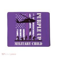 Purple Up Military Child Month US Flag Mousepad thumb 0