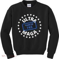 Proud Ultra Maga Made In USA Kids Sweatshirt thumb 0