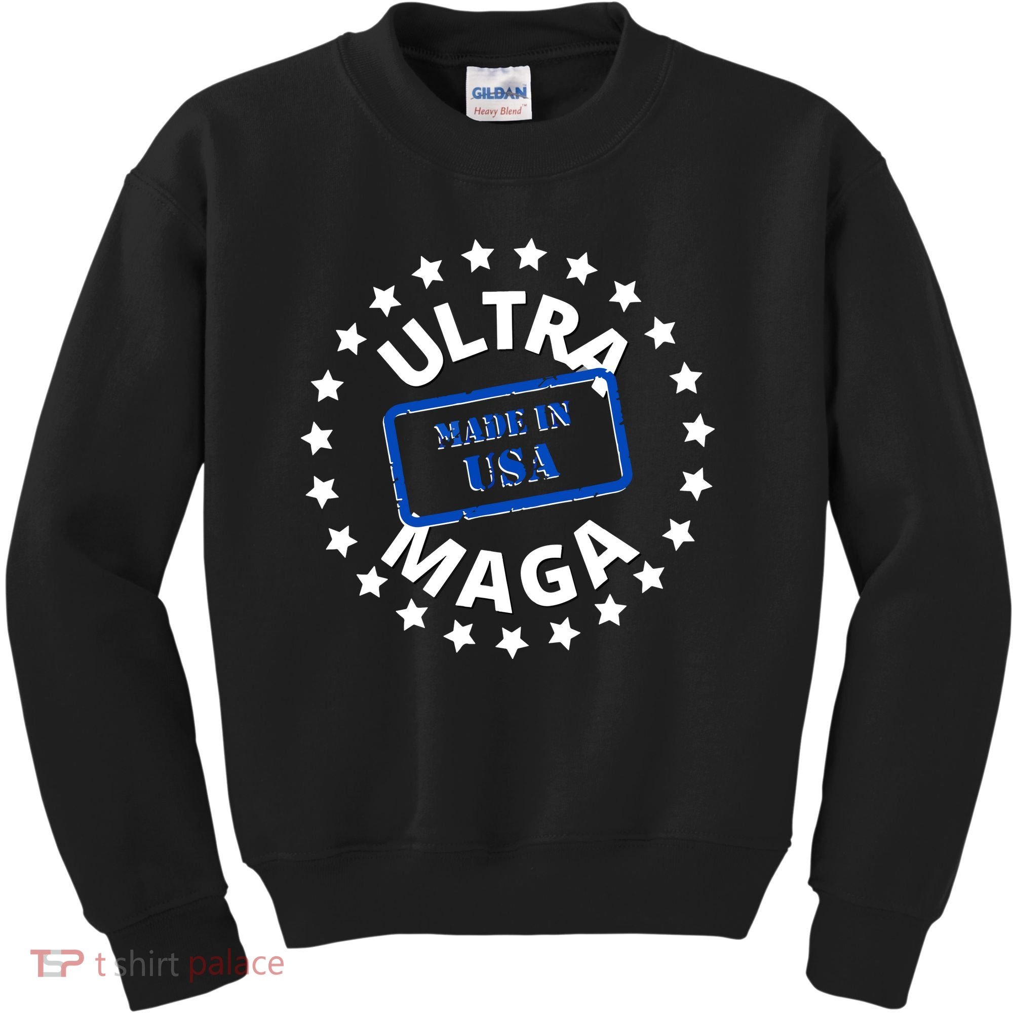 Proud Ultra Maga Made In USA Kids Sweatshirt