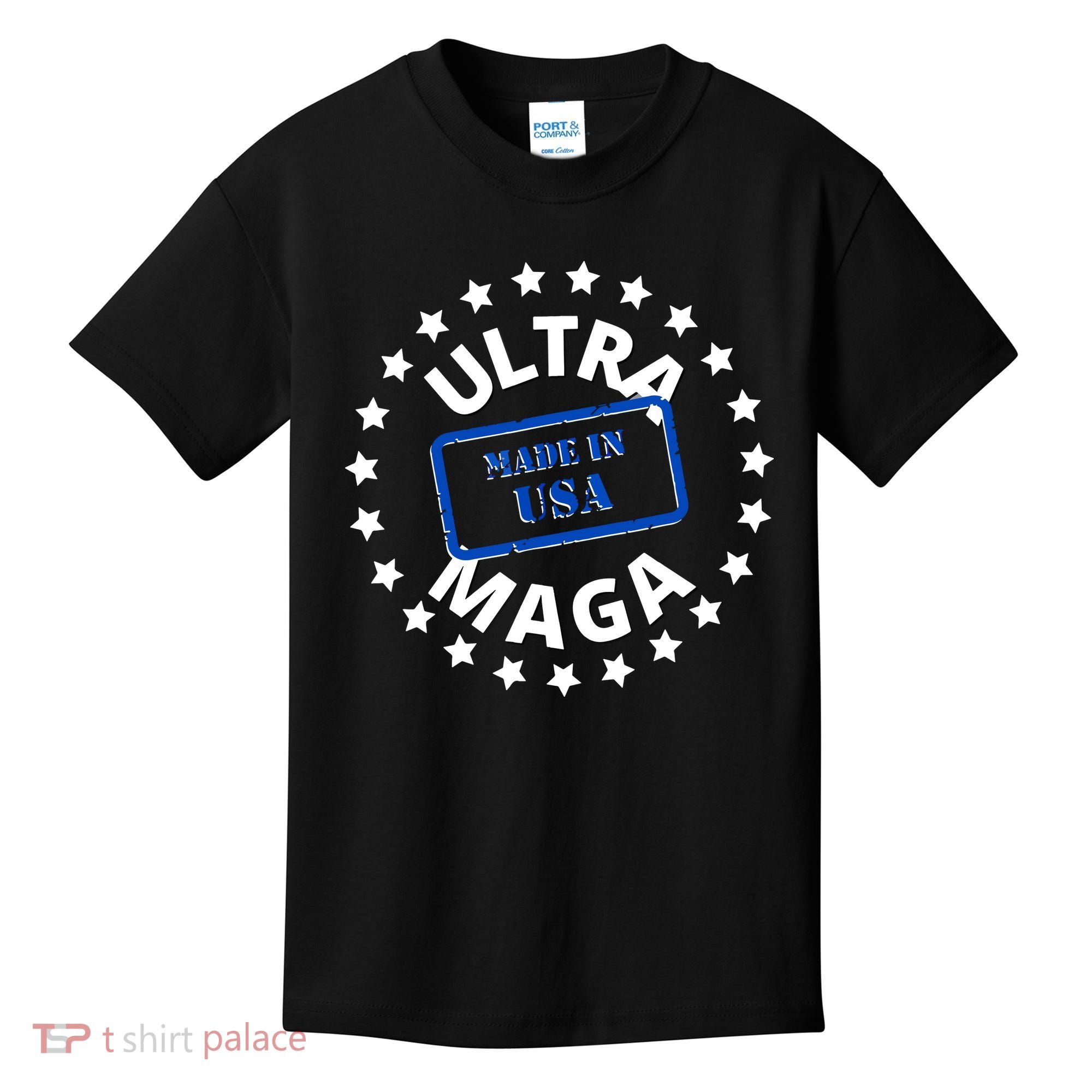Proud Ultra Maga Made In USA Kids T-Shirt