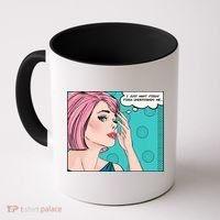Pizza Understands Me Comic Gift Coffee Mug thumb 0