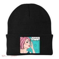 Pizza Understands Me Comic Gift Beanie thumb 0
