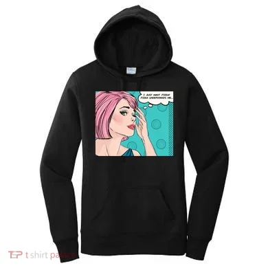 Pizza Understands Me Comic Gift Women's Hoodie