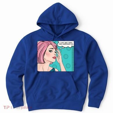Pizza Understands Me Comic Gift Hoodie