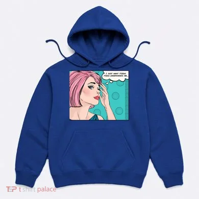 Pizza Understands Me Comic Gift Hoodie