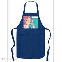 Pizza Understands Me Comic Gift Apron thumb 0