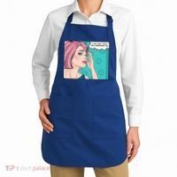 Pizza Understands Me Comic Gift Apron thumb 2