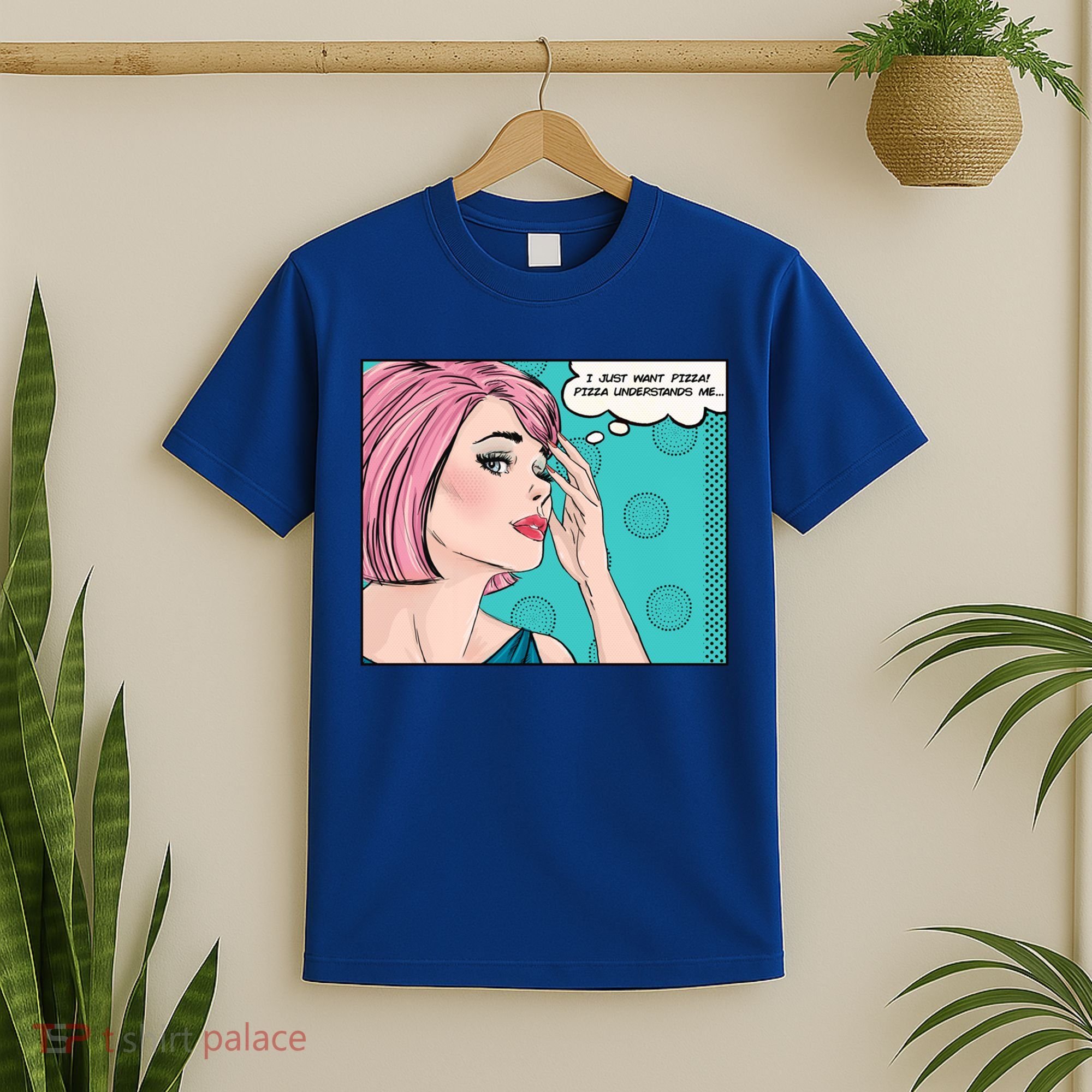 Pizza Understands Me Comic Gift T-Shirt