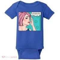Pizza Understands Me Comic Gift Baby Bodysuit thumb 0