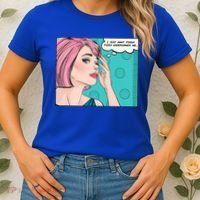 Pizza Understands Me Comic Gift Women's T-Shirt thumb 2