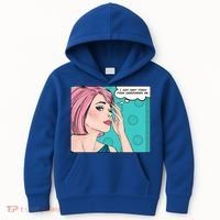 Pizza Understands Me Comic Gift Kids Hoodie thumb 0