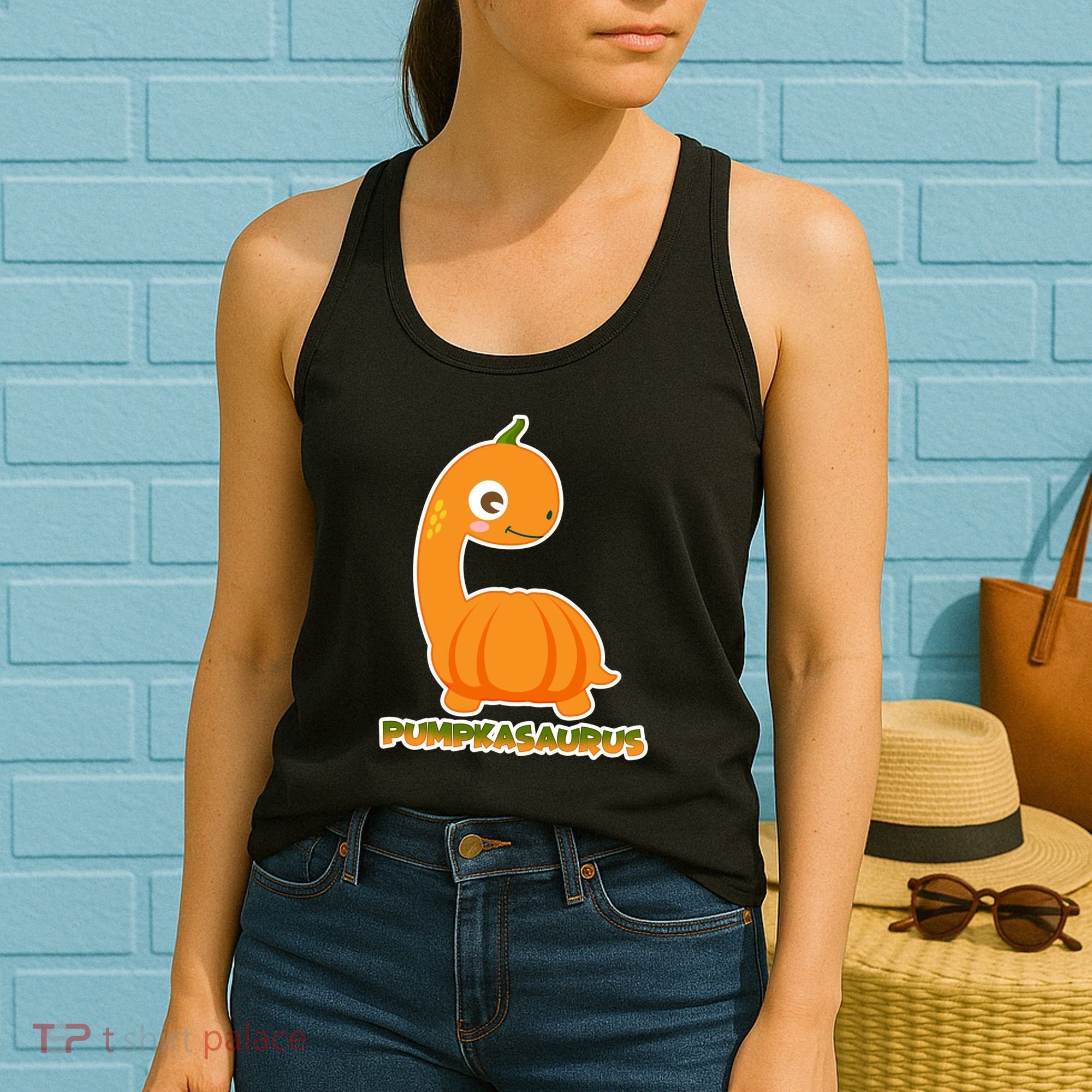 Pumpkasaurus  Women's Tank Top