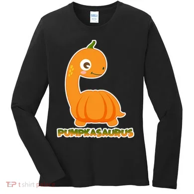 Pumpkasaurus  Women's Long Sleeve Shirt
