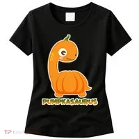 Pumpkasaurus  Women's T-Shirt thumb 0