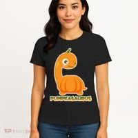 Pumpkasaurus  Women's T-Shirt thumb 4